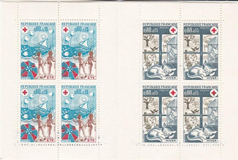 France Complete Booklet Mint Never Hinged Stamps Ref 28166