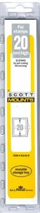 Scott Stamp Mounts Black 20,22,24,27x215mm