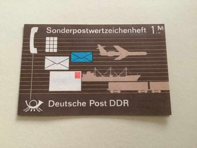 German Democratic Republic mint never hinged 1984 stamps booklet Ref 50005 