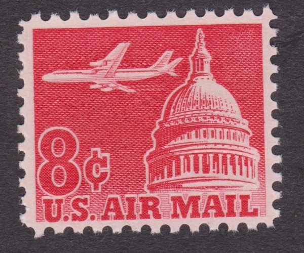 C64 Jet over Capitol MNH single