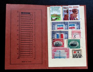 US Stamp Collection Vintage EFO  Lot of 9 Error Stamps Minimum CV$500.00.
