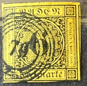 Baden #9 Used- SCV=$27.50*