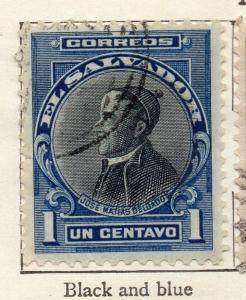 El Salvador 1912 Early Issue Fine Used 1c. 143386