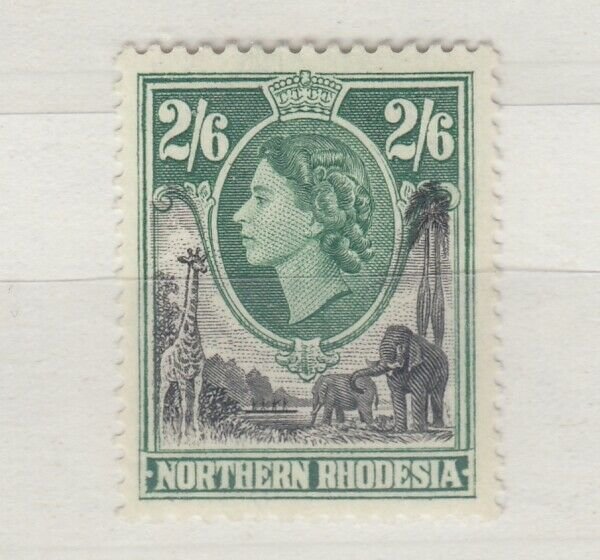 Northern Rhodesia QEII 1953 2s 6d SG71 MNH J9645