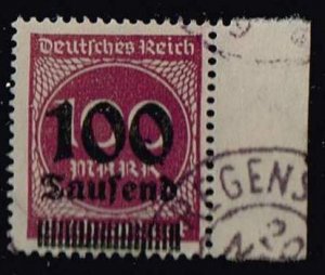 Germany 1923,Sc.#253 used color a cv.€140