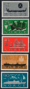 Norway 382-386 MNH CV $14.50