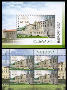 2017 Moldova 1000/MH Europe CEPT 26,00 €