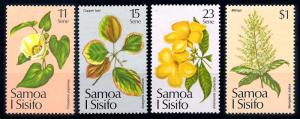 [62003] Samoa 1981 Flora Flowers Blumen Fleur - Christmas  MNH