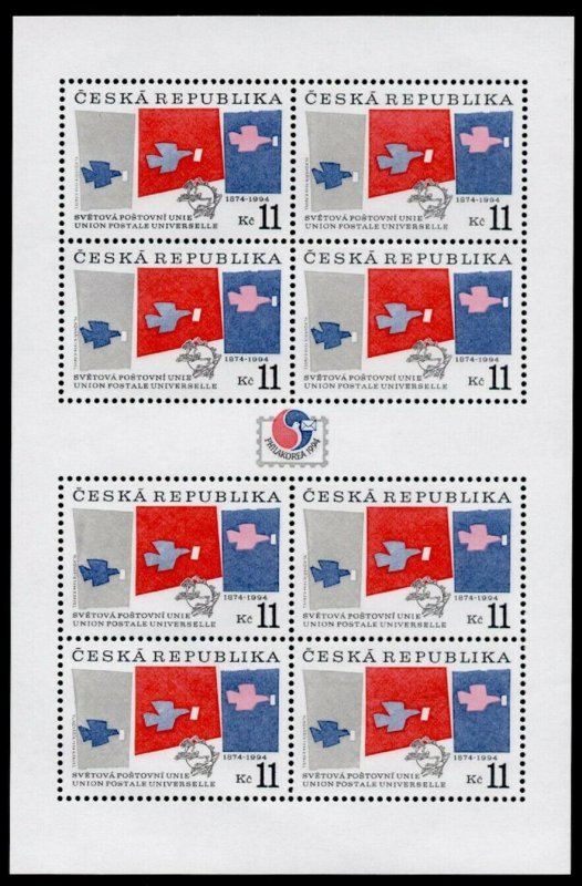 Czech Republic 2928 sheet MNH UPU