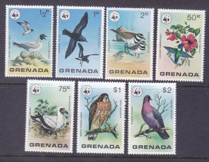 Grenada 849-55 MNH 1978 WWF Wild Birds of Grenada World Wildlife Fund Set of 7
