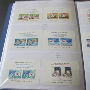 Korea Souvenir Sheets 1960-2009 440 (74 pages) all different MNH CV$2,082