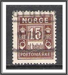 Norway #J4 Postage Due Used