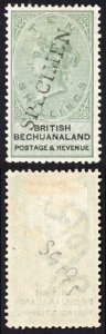 Bechuanaland SG19s 10/- Opt Specimen M/M