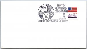 US SPECIAL POSTMARK COVER ERUPTION REJUVENATION MOUNT ST. HELENS 1981 TYPE C