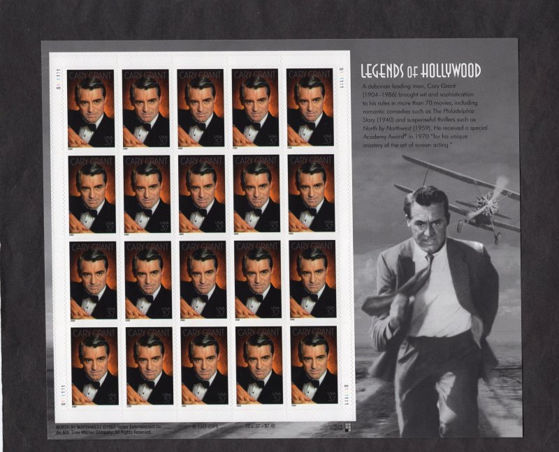 3692 Cary Grant, MNH sheet/20 (#S111111)