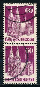 Germany #654a Vert Pair Used