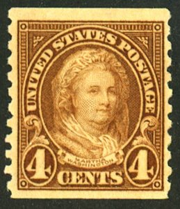 U.S. #601 MINT OG LH