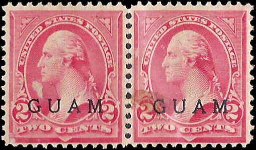 Guam 2 Mint,NG... Pair.... SCV $35.00