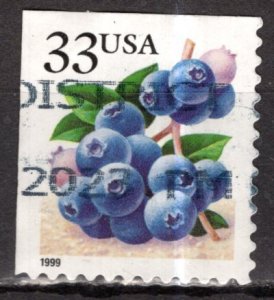 USA; 1999: Sc. # 3294: Used Perf. 11 1/4 x 11 1/2  Single Stamp