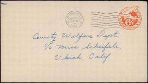 United States, California, Postal Stationery