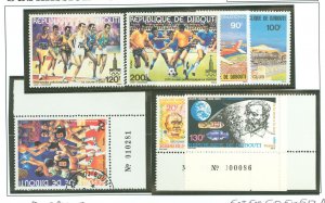 Djibouti #503/518 Mint (NH) Single (Complete Set) (Sports)