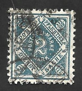 German State Wurttemberg 1906 - U - Scott #O12
