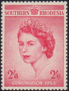 1953 South Rhodisa #80, Complete Set, Never Hinged