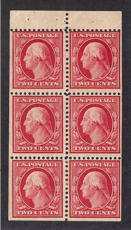 332a Mint,OG,LH... Booklet Pane... SCV $135.00