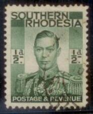 Southern Rhodesia 1937 SC# 42 Used L380