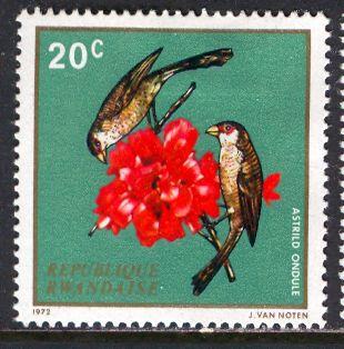 Rwanda: 1972; Sc. # 457, */MH Single Stamp