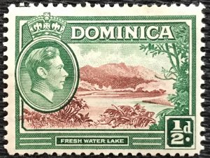 Dominica Scott #97 *MH* Single Fresh Water Lake SCV $.25