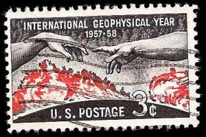 # 1107 USED GEOPHYSICAL YEAR