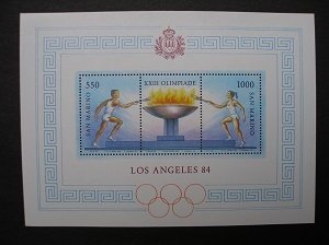 1984 - Summer olympics Los Angeles - MNH