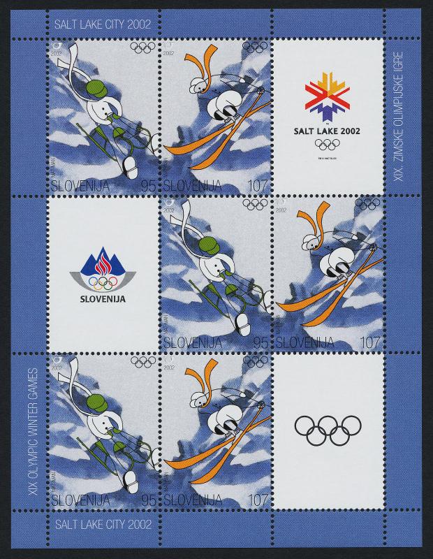 Slovenia 482 Sheet MNH Sports, Olympics