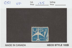 Scott# C51 1958 7c Jet Airliner Issue XF MNH