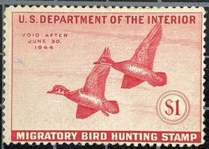 US Stamps-SC# RW10 - MH - CV $55.00