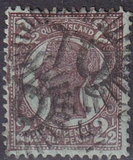 Queensland #116 F-VF Used CV $3.50 (A19252)