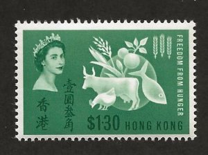 HONG KONG SC# 218  FVF/MLH  1963