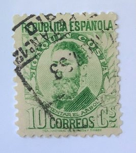 Spain  1931  Scott 517a used - 10c, Joaquim Costa