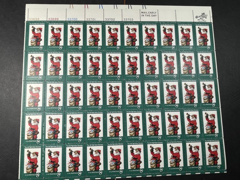 U.S.# 1472-MINT/NEVER HINGED-PANE OF 50--CHRISTMAS----1972