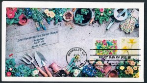 5898 - FDC -  Flowers: 2c Daffodils - Wally Jr Cachet - Killbar