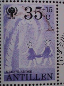 NETHERLAND ANTILLES-1979-SC#B170a INTERNATIONAL YEAR OF THE CHILD-MNH-S/S-VF