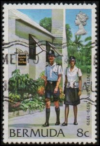 Bermuda 385 - Used - 8c Bermuda Police, 100 Years (1979) +