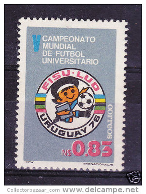 URUGUAY Sc#965 MNH STAMP University world football soccer cup emblem