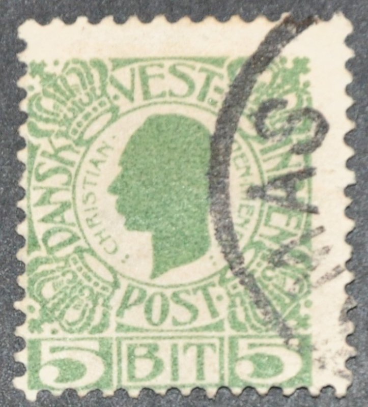 DYNAMITE Stamps: Danish West Indies Scott #31 - USED