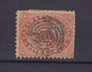 Canada QV 1859 5c Beaver SG31 Fine Used BP6807