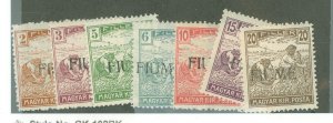 Fiume #3-9 Unused Multiple