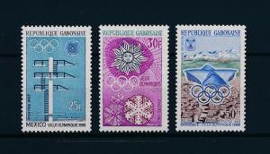 [61110] Gabon 1967 Olympic games Mexico Grenoble MNH