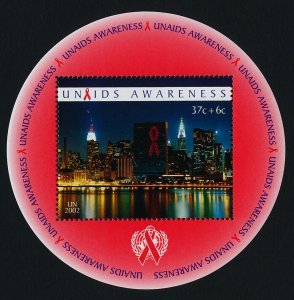 United Nations - New York B1 MNH AIDS Awareness