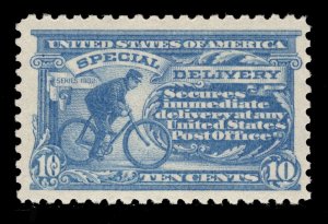 MOMEN: US STAMPS #E9 SPECIAL DELIVERY MINT OG NH LOT #86516**